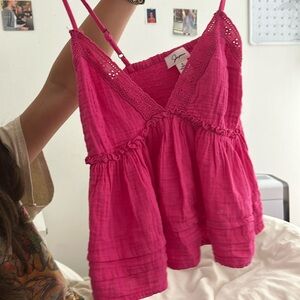 Pink Summer Top